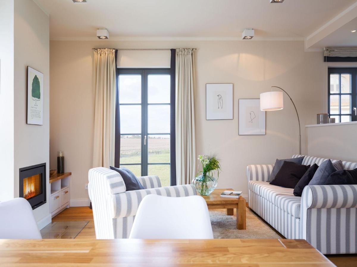 Reetland Am Meer - Premium Reetdachvilla Mit 2 Schlafzimmern, Sauna Und Kamin E04 درانسكي المظهر الخارجي الصورة
